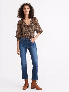 Madewell Cali Denim Boot Jeans Size 27